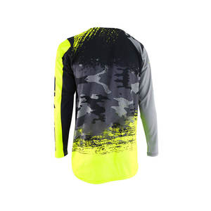 Camiseta de Motocross de manga larga con estampado completo Cuello redondo Excelente estado dirt Jersey - Product Image 6