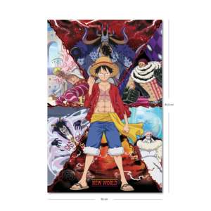Poster d'anime One Piece Luffy contre le Nouveau Monde - Product Image 3