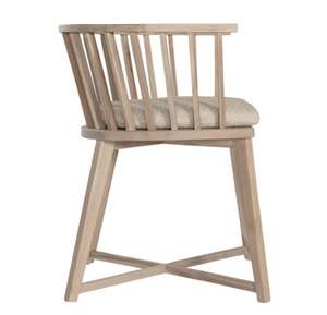 Silla de comedor de madera maciza de teca de alta calidad, cojín a prueba de Sol de diseño moderno para uso en interiores y exteriores para villas - Product Image 3