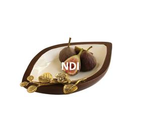 Plateau de service imprimé en bois, style standard, pour la décoration de table à dîner à la maison ou à l'hôtel, idéal pour la restauration et la cuisine - Tendance actuelle - Product Image 2