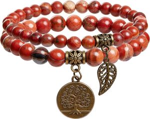 Hemasa Fashions Rainbow Acrylic Beaded <b>Bracelet</b> Handmade Polished <b>Stone</b> Jewelry Charm Trendy Unisex Gift - Product Image 3