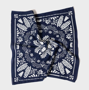 Carré Bandana Coton Double Impression Conception Personnalisée Écharpe Bas quantité minimale de commande Livraison Rapide Meilleur Produit fait à la main Fabricant Accessoires - Product Image 2