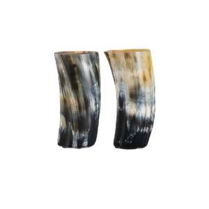 World Craft Impex Tasse en corne de buffle naturelle faite à la main de qualité supérieure Design inspiré de Viking pour l'amateur de bière vin vodka sculpté - Product Image 4