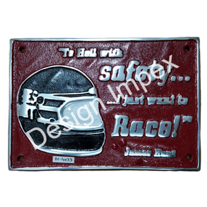 Rectangular Shape Metal Wall Plaque Decorative Cast Item <b>for</b> Home and Office Wholesale Large Plaque Decorative Custom <b>Signs</b> - Product Image 1