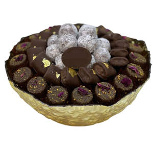 Bol à chocolat moderne en aluminium métallique - Durable et lavable au lave-vaisselle, couleur et logo personnalisables, best-seller pour la présentation de desserts - Product Image 5