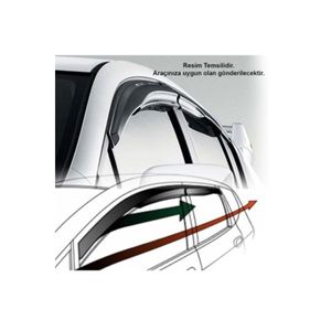 กระจกหน้ารถยนต์ใช้ได้กับ B6 VW Passat 4ชิ้น - Product Image 3