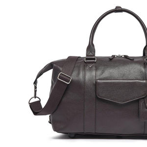 Prix de gros, sacs de voyage vintage en cuir véritable personnalisés pour hommes, sacs de voyage en cuir de luxe de haute qualité avec OEM - Product Image 3