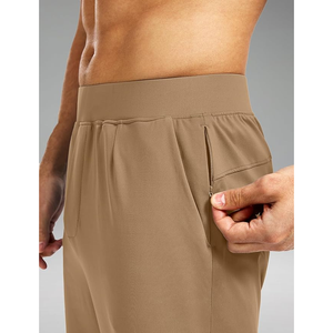 Gym Training Track <b>Joggers</b> <b>Men's</b> Sweatpants with Zipper Pockets, Workout Anti-wrinkle, <b>Man</b> Trouser, Plain Dyed Trouser - Product Image 4