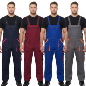 Pantalones de Seguridad de Alta Calidad con Peto Reflectante, Pantalones de Seguridad para la Construcción e Ingeniería - Product Image 1