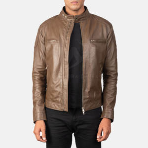 Nouvelle arrivée Veste en cuir pour homme Douce et flexible Convient pour les voyages, la marche et les activités quotidiennes Veste d'hiver - Product Image 4
