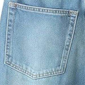 New 2025 Custom High Quality 100% Cotton Blue Baggy Woman's <b>Denim</b> Shorts Casual Style, Straight Style Shorts For Women's - Product Image 5