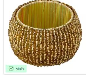 <b>Rustic</b> <b>Wooden</b> Napkin Ring Handcrafted Round Design Durable Eco Friendly Holder Perfect for Weddings Parties and <b>Dining</b> - Product Image 3