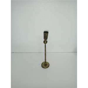 Rustic Hammered <b>Copper</b> Finish Slim Candle Stick Holder Nordic Style Minimalist Metal Pillar Stand forLuxury Hotel Dining & Event - Product Image 5