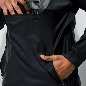 Hot Selling Outdoor <b>Summer</b> Apparel Cut & Sew Wholesale Supplier Custom Label Contrasting Colors Polyester Anorak <b>Jacket</b> <b>for</b> <b>Men</b> - Product Image 5