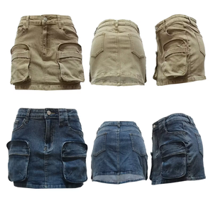 Jupes courtes en jean pour dames - Product Image 2