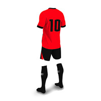 Uniforme de fútbol personalizado de alta calidad Recién llegado Equipo Desgaste Uniforme de fútbol Diseño de logotipo Uniforme de fútbol