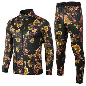 Pull Hommes Survêtement Avec Poches Latérales Et Confortable Stretch Matériel Casual Hommes Survêtement Ensemble Avec Tissu Doux - Product Image 5