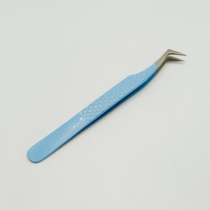 Pinzas de Precisión para Pestañas Nano Tip, Agarre de Diamante Curvo Resistente, Acero Inoxidable Antiestático, Duraderas, Logotipo Personalizado - Product Image 5