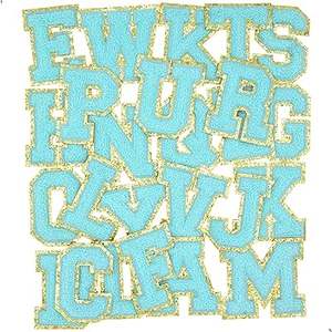 Vente en gros de patchs personnalisés en chenille avec lettres brodées au fer à repasser pour sweats à capuche - Product Image 4