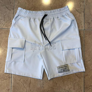 Ustom-pantalones cortos elásticos para hombre, prenda de vestir - Product Image 3