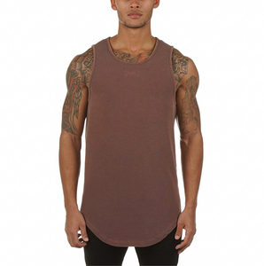 Débardeur sans manches décontracté pour hommes, maille respirante, emmanchure tricotée, fabricant de tissage Stringer - Product Image 1