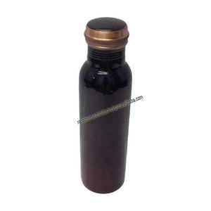 ขวดน้ำทองแดงทนทานต่อการรั่วไหลขวดน้ำดื่มทองแดงสำหรับโยคะฟิตเนสยิมกลางแจ้ง - Product Image 1