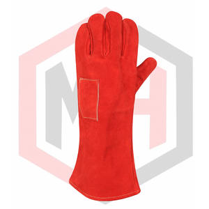 Gants de soudage en cuir fendu FireGrip épaisseur 7 oz longueur 16 pouces résistant à la déchirure pour le travail à haute température 2025 - Product Image 2