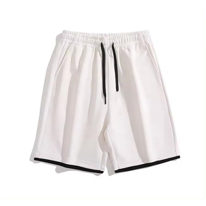 Venta al por mayor de verano para hombre conjunto de pantalones cortos de algodón polar sudor conjuntos cortos 2025 pantalones cortos personalizados y camiseta conjunto para hombres - Product Image 6