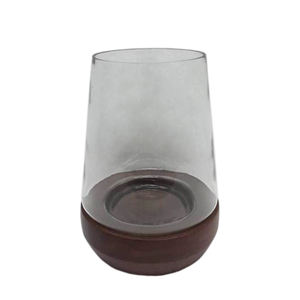 Bougeoir décoratif en métal/ouragan de grande taille pour la maison de table Style moderne fait à la main personnalisé - Product Image 5