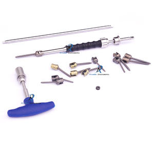 Juego de tornillos y controladores ortopédicos de titanio Implante de fijación ósea quirúrgica para reparación de fracturas y procedimientos de traumatismos de Altomme - Product Image 1