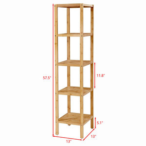 ชั้นวางของในห้องน้ำทำจากไม้ไผ่อิสระสีทันสมัยตู้ห้องน้ำห้องนั่งเล่นห้องนอนห้องครัวบ้านโรงแรม - Product Image 3