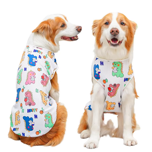 Patrón personalizado Ropa para mascotas Pijamas de algodón transpirable para perros pequeños y gatos Ropa de dormir cómoda Ropa de Navidad para mascotas - Product Image 4