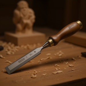 Juego de Cinceles de Escultor Stanley con Mango de Madera para Artistas y Artesanos - Product Image 3