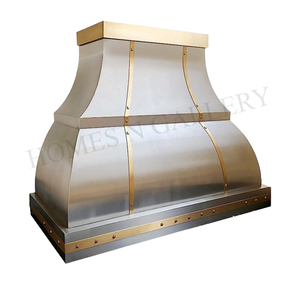 Nouvel Arrivage Prix de Gros Personnalisé Hotte de Cuisine Murale en Cuivre pour Cuisine de Ferme - Product Image 5