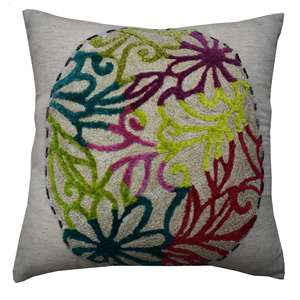 Fundas de Cojín Bordadas de Algodón de Diseño, Fundas de Cojín Elaboradas para una Decoración Elegante de la Sala de Estar - Product Image 3