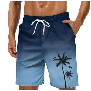 Vente en gros Maillot de bain sublimé Short de bain de plage à séchage rapide pour homme avec doublure en maille - Product Image 4