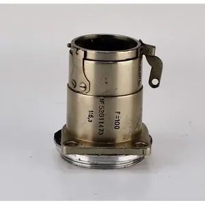 Lentille aérienne 1952 URSS FED-100 F6.3/100 modifiée en monture M39 à partir d'accessoires de drone d'avion MIG - Product Image 1