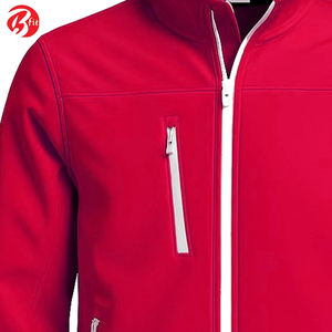 Veste Softshell élégante et personnalisée de haute qualité à col montant veste d'hiver chaude avec logo personnalisé disponible - Product Image 3