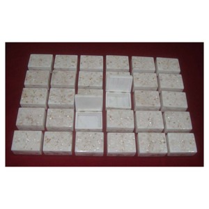 Handmade White Inlay Rectangle Mother of Pearl Best Quality White Marble Inlaid Jewelry Boxes With Fine Finishing - Product Image 1