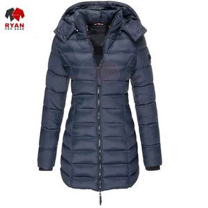 Abrigo acolchado largo personalizado Ryan Pro Gear para mujer con logotipo personalizado Diseño ODM de alta calidad - Product Image 6