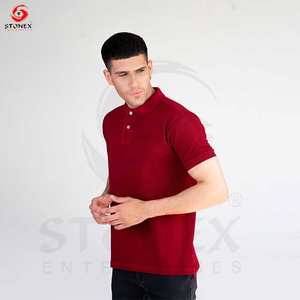 Wholesale Custom Men's for Polo <b>Tshirt</b> High Quality Full Colorful Short Sleeve Knitted Fabric Long Length for Polo Shirt - Product Image 3