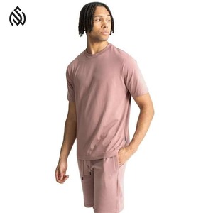 2025 nuevo último diseño verano correr Slim Fit Fitness entrenamiento ácido lavado corto Se alta calidad ácido lavado corto conjunto para hombres - Product Image 4