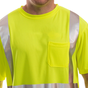 Camisetas de Seguridad de Alta Visibilidad al por Mayor con Logotipo Personalizado, Material y Colores Personalizados Impermeables - Product Image 4