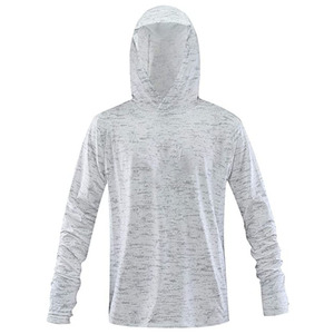 Sweat-shirts de pêche pour hommes personnalisés avec logo, en polyester extensible dans quatre directions, impression numérique intégrale, légers et à séchage rapide, vente en gros - Product Image 6