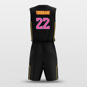 Maillots de basket-ball en gros 2026, impression numérique personnalisée, respirant, séchage rapide, veste d'échauffement, shorts d'été, ensemble d'uniformes imprimés - Product Image 2