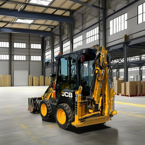รถตักขนาดเล็ก JCB 1CX พร้อมหัวตักดินด้านหน้าและด้านหลัง พร้อมส่วนประกอบมอเตอร์ที่จำเป็น - Product Image 1