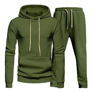 Conjunto Deportivo para Hombre, Personalizable con Logotipo, Sudadera de Manga Larga para Otoño, Sudadera Informal con Capucha para Hombre, Pantalones Deportivos Nuevos - Product Image 1