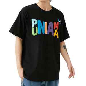 T-shirt imprimé numérique haut de gamme, vêtements de rue, fabriqué en coton polyester, t-shirt imprimé en relief - Product Image 6