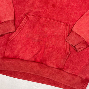 New Arrivals Boxy Fit <b>Vintage</b> Wash Hoodie Pullover Ribbed Cuff Drawstring Hoodies & Sweatshirts Custom Puff Print logo <b>Sweater</b> - Product Image 6