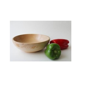 Wood Salad Bowl Set Eco Friendly Handmade Dinnerware Bowl Kitchenware <b>Wedding</b> Serving Bowl in Free Sample - Product Image 1